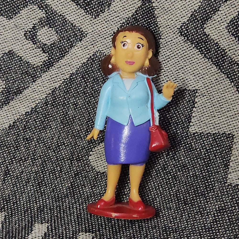 Paw Patrol Mayor Goodway 3" Figure Cake Topper 2017 Spin Master Toy (Cracked)